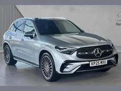 Silver Used 2025 Mercedes GLC300e AMG Line Premium Plus SUV | £53,890 (Expensive)