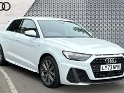 White Used 2023 Audi A1 S-Line Hatchback | £21,137 (Fair price)