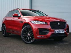 Red Used 2017 Jaguar F-Pace R-Sport SUV | £15,995