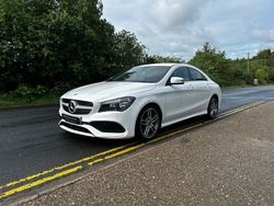 White Used 2018 Mercedes CLA180 AMG line Sedan | £11,995 (Fair price)
