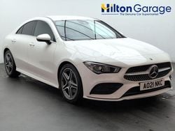 White Used 2021 Mercedes CLA180 AMG line Sedan | £21,200 (Good price)