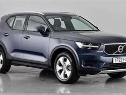 Denim blue Used 2022 Volvo XC40 Momentum SUV | £21,990 (Fair price)