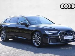 Black Used 2024 Audi A6 S-Line Estate | £33,990 (A bit pricey)