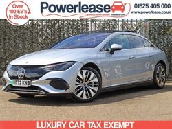 Silver Used 2022 Mercedes EQE350 Exclusive Luxury Sedan | £35,944 (Fair price)