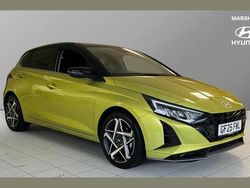 Yellow Used 2025 Hyundai i20 Premium Hatchback | £18,093 (A bit pricey)