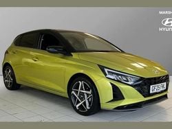 Yellow Used 2025 Hyundai i20 Premium Hatchback | £18,351 (A bit pricey)