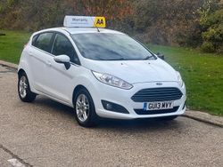 White Used 2013 Ford Fiesta Zetec Hatchback | £4,350 (Fair price)