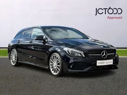 Black Used 2017 Mercedes CLA200 AMG line Estate | £11,950 (Fair price)