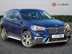 Blue Used 2017 BMW X1 xLine SUV | £13,300 (Fair price)