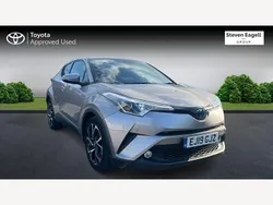 Silver Used 2019 Toyota C-HR Design SUV | £16,568 (A bit pricey)