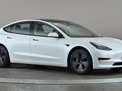White Used 2021 Tesla Model 3 Standard Range Sedan | £17,998 (Fair price)