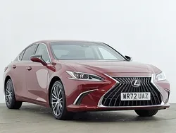 Red Used 2022 Lexus ES300H Sedan | £29,298 (Fair price)