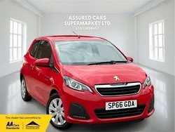 Red Used 2016 Peugeot 108 Active Hatchback | £3,995 (Fair price)