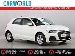 White Used 2020 Audi A1 Sportback Comfort Hatchback | £14,881 (Expensive)