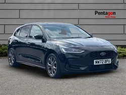 Black Used 2023 Ford Focus ST-Line Hatchback | £17,995 (A bit pricey)