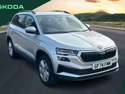 Silver Used 2024 Skoda Karoq SE Drive SUV | £23,479 (Fair price)