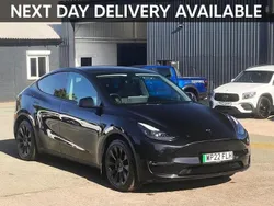 Black Used 2022 Tesla Model Y Long Range SUV | £21,500 (Fair price)