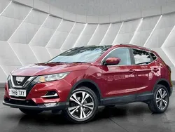 Red Used 2018 Nissan Qashqai N-Connecta SUV | £8,500 (Good price)