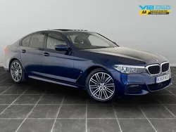 Blue Used 2019 BMW 530e M Sport Sedan | £12,995 (Good price)