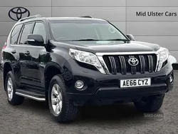Black Used 2017 Toyota Land Cruiser Active SUV | £27,995