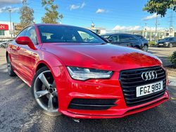 Red Used 2017 Audi A7 S-Line Hatchback | £13,995