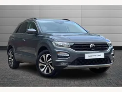Grey Used 2021 VW T-Roc Active SUV | £16,495 (Fair price)