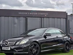 Black Used 2013 Mercedes E250 Coupe | £4,790 (Super price)