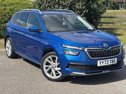 Race blue metallic Used 2023 Skoda Kamiq SE L SUV | £19,995 (A bit pricey)