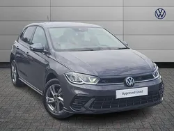 Grey Used 2024 VW Polo R-line Hatchback | £20,691 (Fair price)
