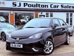 Black Used 2016 MG MG3 Hatchback | £4,990 (Fair price)