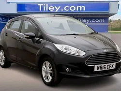 Black Used 2016 Ford Fiesta Zetec Hatchback | £6,490 (Fair price)
