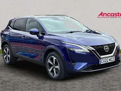 Blue Used 2022 Nissan Qashqai N-Connecta SUV | £17,975 (Fair price)