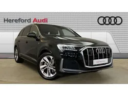 Black Used 2022 Audi Q7 S-Line SUV | £40,054 (Good price)