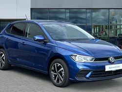 Reef blue metallic Used 2025 VW Polo Life Hatchback | £19,356 (Fair price)