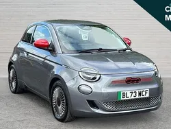 Grey Used 2024 Fiat 500e Red Hatchback | £16,795 (Good price)