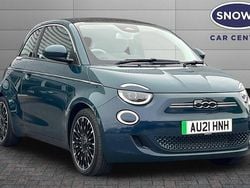 Green Used 2021 Fiat 500e La Prima Cabriolet | £15,040 (Good price)