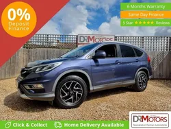 Blue Used 2016 Honda CR-V SE Plus SUV | £8,640 (Good price)