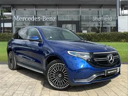 White Used 2021 Mercedes EQC400 AMG Line Premium SUV | £26,785 (Fair price)