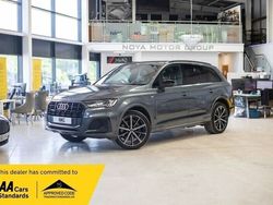 Grey Used 2021 Audi Q7 Black Edition SUV | £38,990 (A bit pricey)