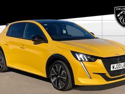 Yellow Used 2020 Peugeot 208 GT-line Hatchback | £14,251 (Fair price)