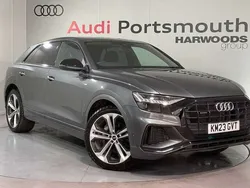 Grey Used 2023 Audi Q8 Black Edition SUV | £49,590 (Fair price)