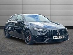 Black Used 2024 Mercedes A45 AMG Hatchback | £49,795 (Fair price)