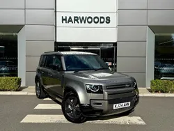 Silver Used 2024 Land Rover Defender HSE Dynamic SUV | £67,990 (Good price)