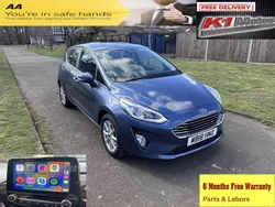 Blue Used 2018 Ford Fiesta Zetec Hatchback | £5,599 (Super price)
