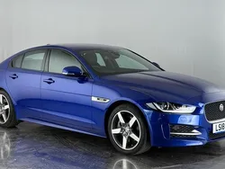 Blue Used 2018 Jaguar XE R-Sport Sedan | £14,850 (Fair price)