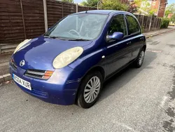 Blue Used 2004 Nissan Micra SE Hatchback | £950 (Good price)