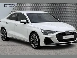 White Used 2024 Audi A3 S-Line Sedan | £23,690 (Fair price)