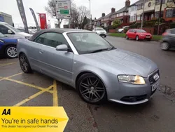Silver Used 2009 Audi A4 Cabriolet S-Line Cabriolet | £5,966 (A bit pricey)