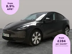 Black Used 2022 Tesla Model Y Long Range SUV | £21,271 (Fair price)