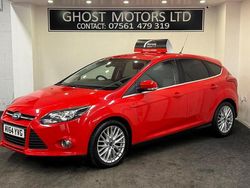 Red Used 2014 Ford Focus Zetec Hatchback | £3,250 (Fair price)